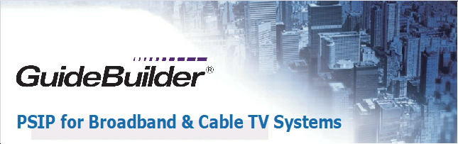 PSIP for Broadcast and Cable TV Systems webinar